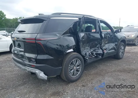 2025 Chevrolet Traverse Awd Lt из США, поврежденный, VIN 1GNEVGRS7SJ256449